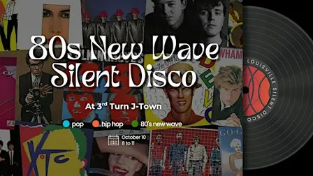 80s New Wave Silent Disco at 3rd Turn J-Town