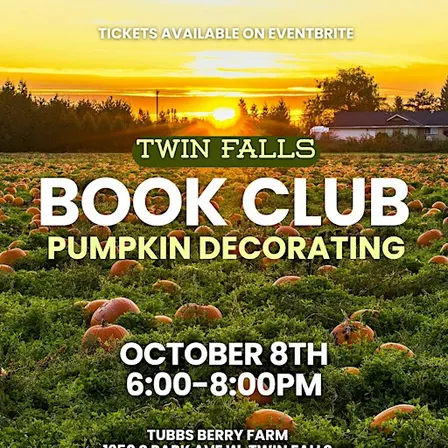 Twin Falls October Book Club: Pumpkin Decorating