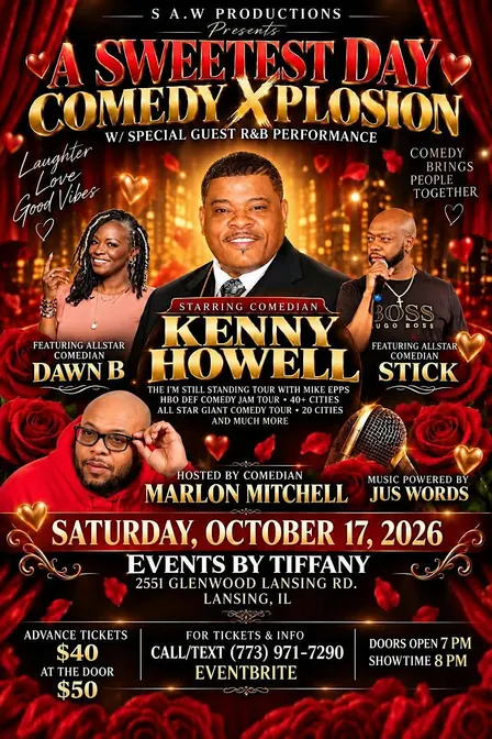 SWEETEST DAY COMEDY XPLOSION POWERED BY *S.A.W PRODUCTIONS