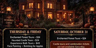 Haunted Halloween Weekend at Henderson Castle