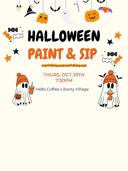 Halloween Paint & Sip