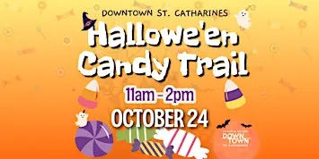 FREE Downtown St. Catharines Halloween Candy Trail