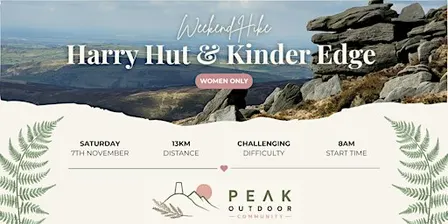Trigs, Tragedy & Tales of Kinder Harry Hut, Mill Hill & Kinder Edge | 13km