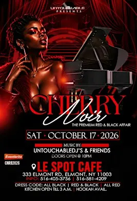 CHERRY NOIR “ RED & BLACK AFFAIR”