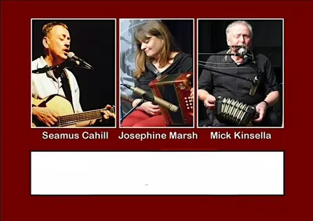 Seamus Cahill, Josephine Marsh and Mick Kinsella