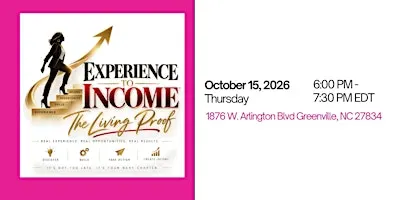 Experience to Income: The Living Proof