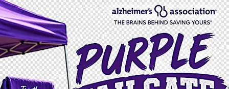 Purple Tailgate for Alzheimer's