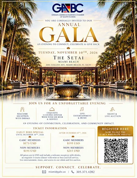 German American Business Chamber of South Florida Annual Gala