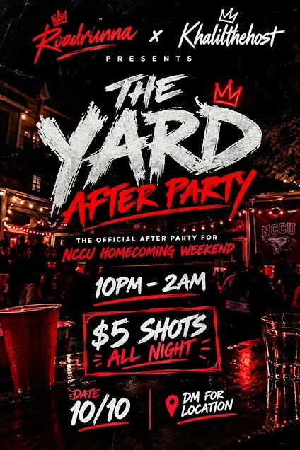 The yard after party