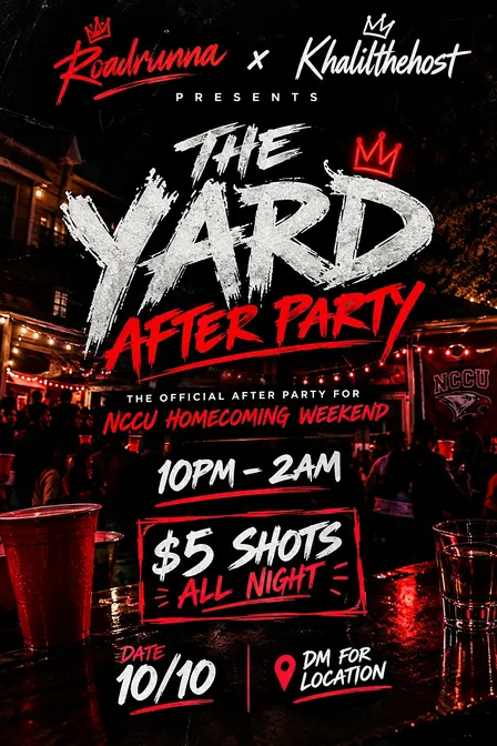 The yard after party