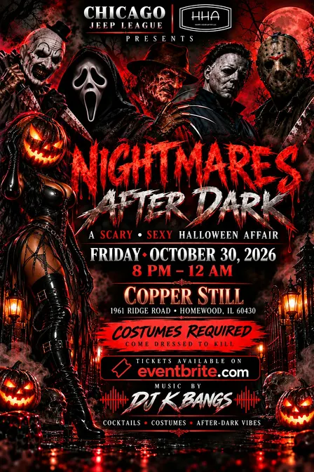 Halloween Nightmares After Dark- A CJL Costume Party