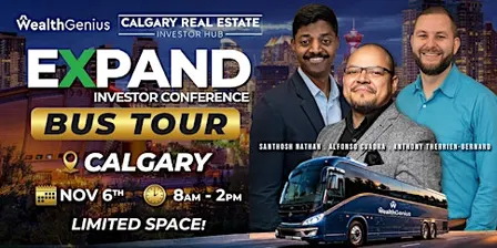 WealthGenius EXPAND Proprety Bus Tour - Calgary, AB (110626)