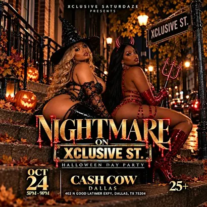 Nightmare on Xclusive St. - A Halloween Day Party for WLW - 25+
