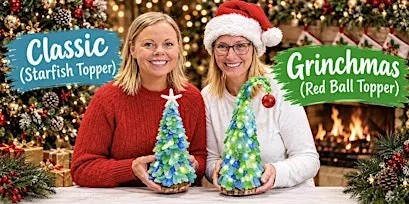 Christmas Sea Glass Tree Craft