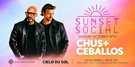 Sunset Social @ Cielo Farms Malibu |  Chus & Ceballos