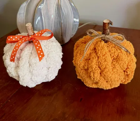 Hand Crochet Pumpkin Patch