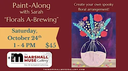 Paint-Along with Sarah | “Florals A-Brewing”