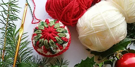 Granny Square Baubles - Edinburgh