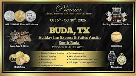 Buda, TX  Roadshow- A free, Five Day Only Buying Event