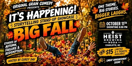 It's Happening! Storytelling Stand-Up Showcase