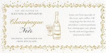 SGK's Champagne Noir Open House 2026
