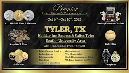 Tyler, TX  Roadshow- A free, Five Day Only Buying Event