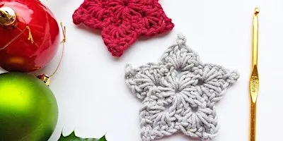 Crochet Festive Stars - Glasgow
