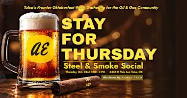 STEEL & SMOKE SOCIAL: Stay For Thursday