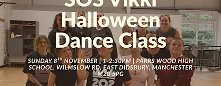 Didsbury Girls x SOS Vikki Halloween Dance Class