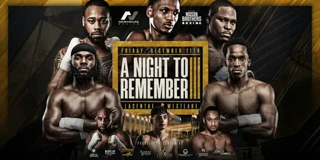A Night to Remember III - Professional Boxing at LaCentre, Westlake