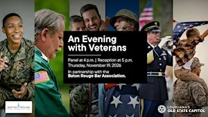 An Evening with Veterans | Louisiana's Old State Capitol
