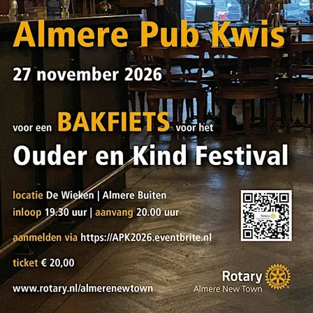 Almere Pub Kwis, de APK voor je kennis