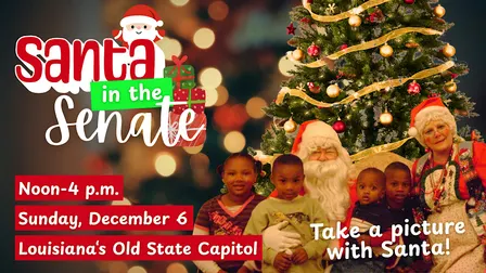 Santa in the Senate | Louisiana's Old State Capitol