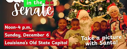 Santa in the Senate | Louisiana's Old State Capitol