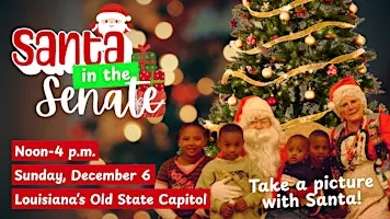 Santa in the Senate | Louisiana's Old State Capitol