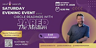 Circle Readings with JARED THE MEDIUM -SoulSearch Reno Expo