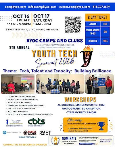 BYOC Youth Tech Summit - Oct 16 and Oct 17