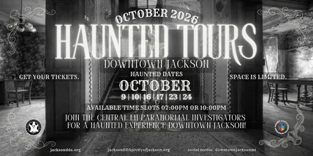 Jackson's Haunted Tours 2026