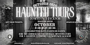 Jackson's Haunted Tours 2026