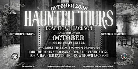 Jackson's Haunted Tours 2026