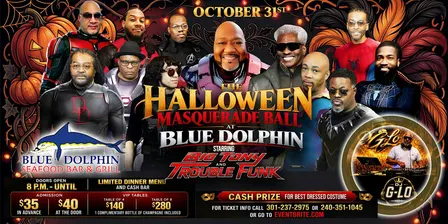 Halloween Masquerade Ball featuring Big Tony & Trouble Funk