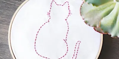 Atelier créatif : broderie main moderne