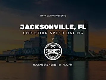 ✝️Jacksonville Christian Speed Dating | IYKYK Dating | 20s-30s | 11/17/26