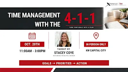 Time Management with the 4-1-1