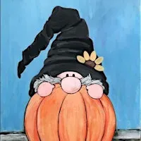 Fall Gnome painting at The Vineyard at Hershey