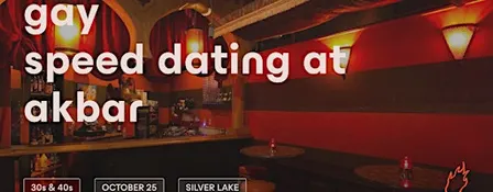 Friend or Flame Gay Speed Dating | Silver Lake | 30s & 40s