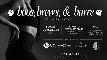 Boos, Brews & Hot Barre