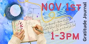 Gratitude Journal Workshop