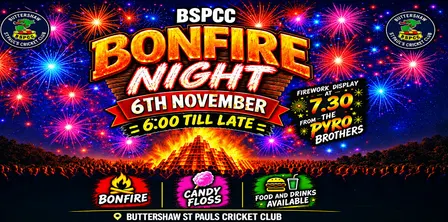 BSPCC Bonfire and Fireworks Night