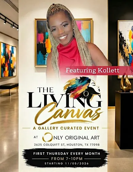 The Living Canvas — A Gallery Curated Event Featuring Kollett